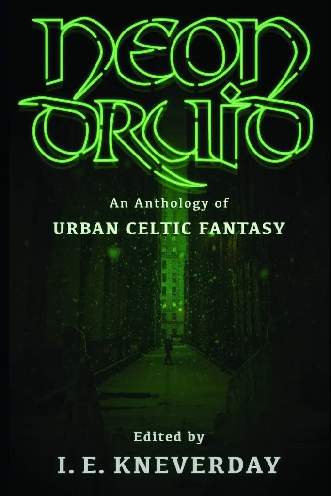 neon druid celtic mythology book cover image