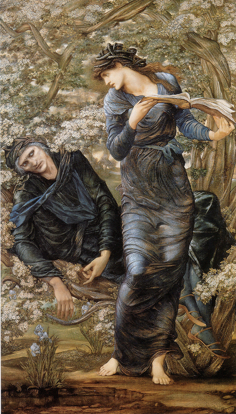 The Beguiling of Merlin by Edward Burne-Jones (1874)